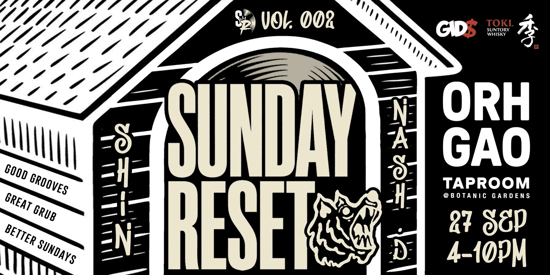 Sunday Reset Vol. 002 event artwork